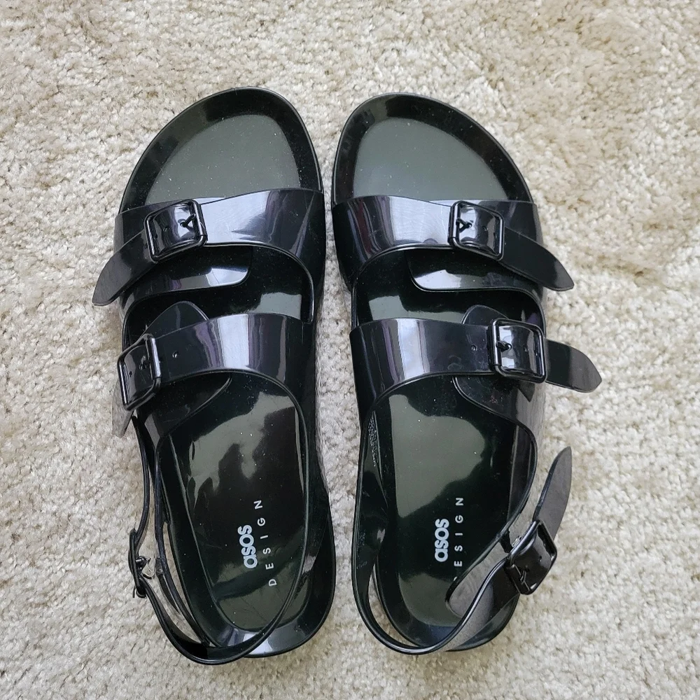 ☆ ASOS Design Fate Jelly Sandal size 9 - Picture 2 of 11